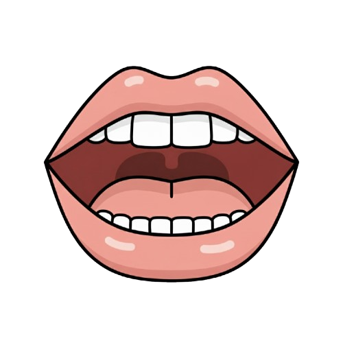 Mouth shape visual